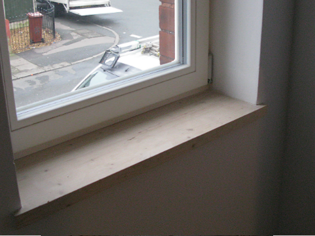 bedroom cill rebate detail