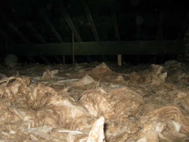 loft insulation full attic