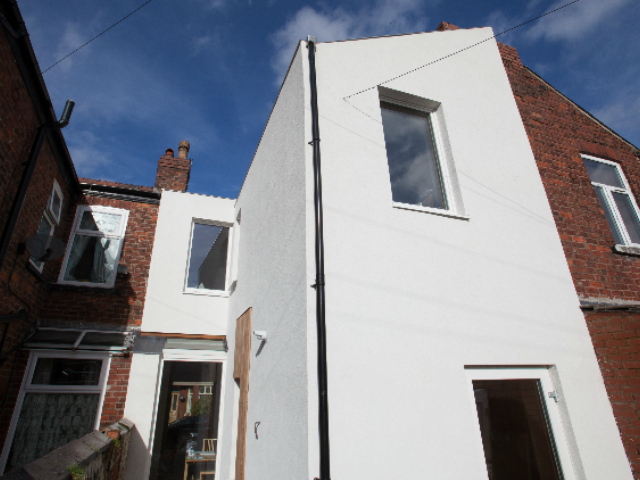 delamere road rear elevation with ewi